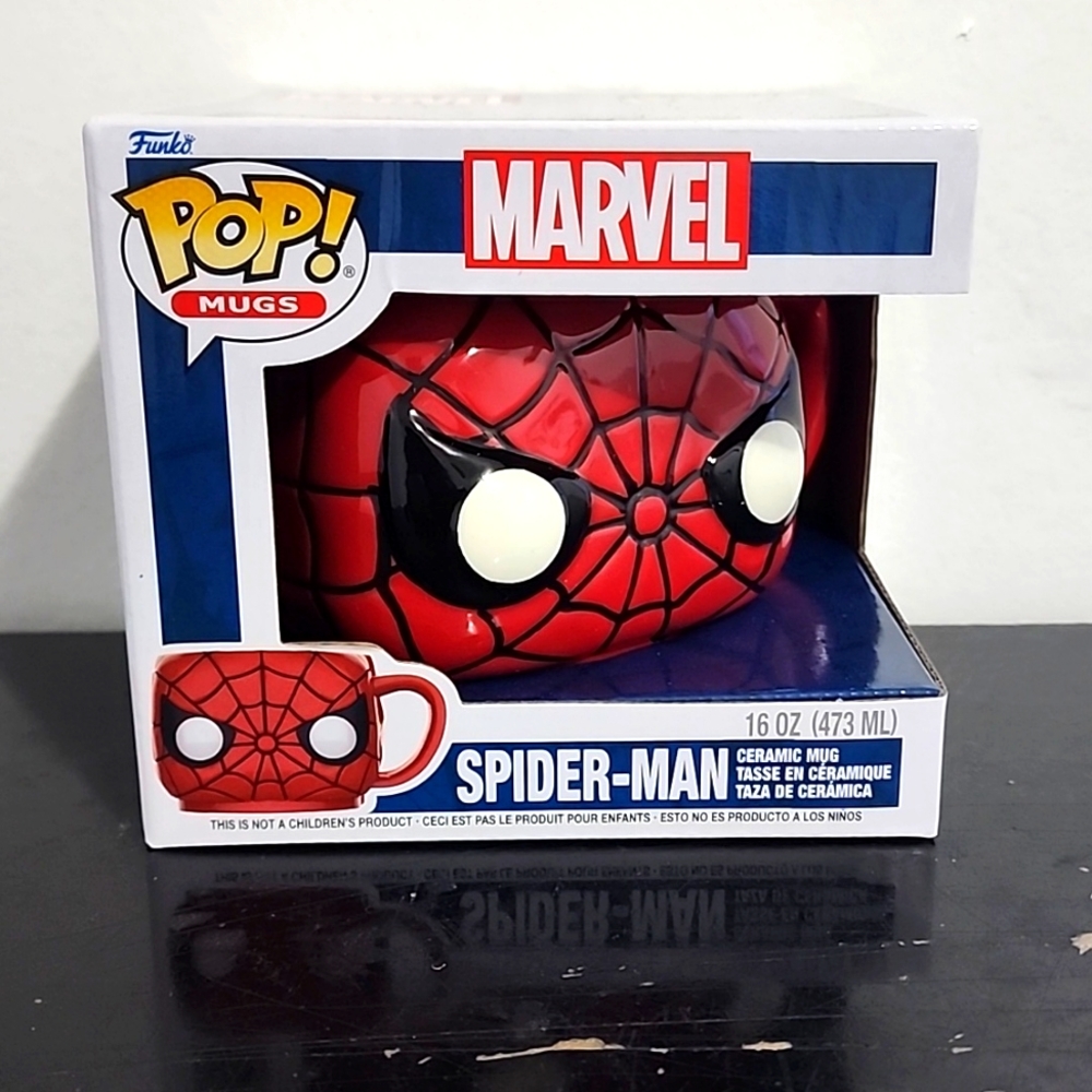 Funko POP! Marvel Spider-Man Ceramic Mug.